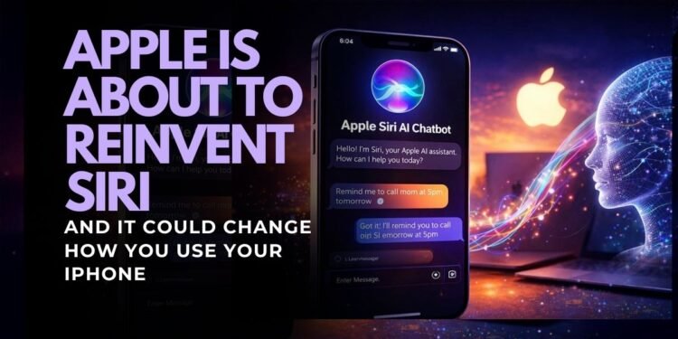 Apple Siri - apple is about to reinvent siri